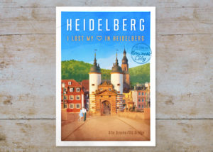Alte Brücke, Serie Heidelberg, Postkarten & Prints