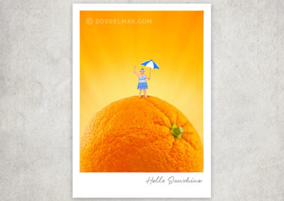 Hello Sunshine, Serie "Kleine Freiheit", Miniaturwelten, Miniaturfotografie